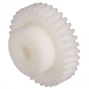 cylindrical gear / straight-toothed / POM