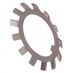 locking washer / slotted / sheet steel