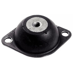 round anti-vibration mount / galvanized steel / rubber / shock absorbing