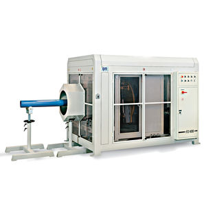 semi-automatic pipe threading machine