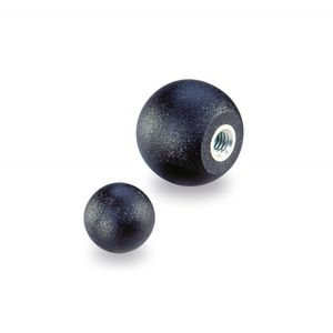 threaded knob / round / ball / steel