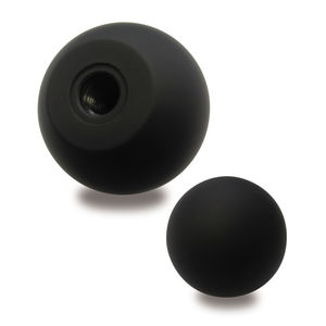threaded knob / round / ball / in plastic