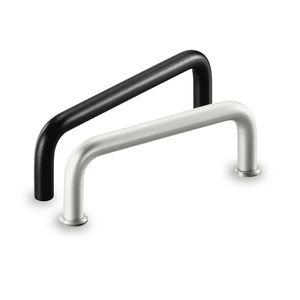 pull handle / functional / aluminum / U-shaped