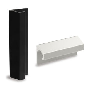 functional handle / aluminum / fixed / built-in