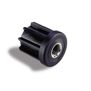 round plug / threaded / polyamide / for tubes