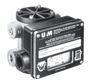 variable-area flow meter / for oil / metal tube / in-line