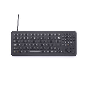 desktop keyboard / with other pointing device / compact / USB