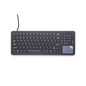 desktop keyboard / panel-mount / with touchpad / compact