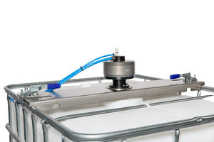 IBC container agitator