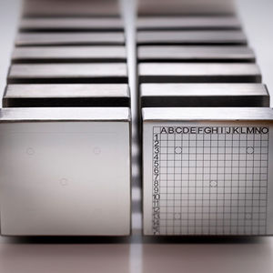 Rockwell hardness test reference block
