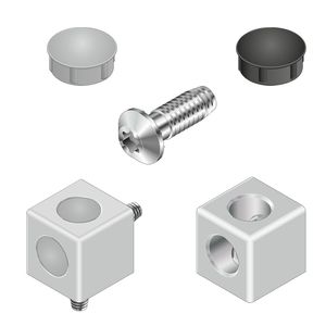 cube profile connector