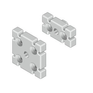 grooved base plate