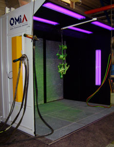 penetrant testing control unit