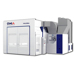 enclosed paint booth