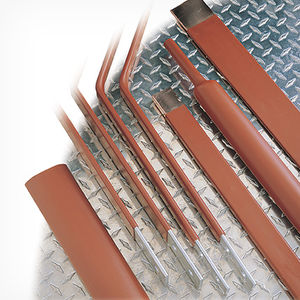 heat-shrink tubing / insulating / tubular / for flat cables