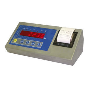 LCD display weight indicator