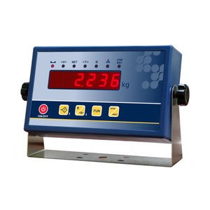 LCD display weight indicator