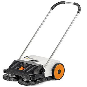 walk-behind mechanical sweeper