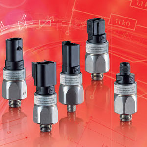 piston pressure switch / electronic / diaphragm / for hydraulic applications