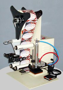 semi-automatic labelling machine