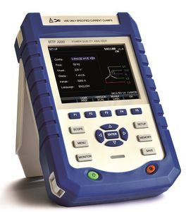 power quality analyzer / AC energy network / portable