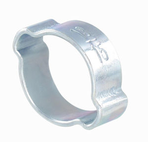 zinc-coated steel hose clamp