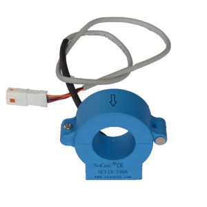 open-loop current transducer / panel-mount / DC / AC