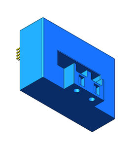 Hall effect current transducer