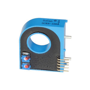 open-loop Hall effect current sensor / board-mount / DC / AC