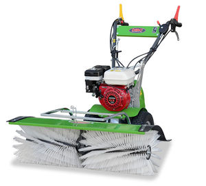 walk-behind sweeper / gasoline / multi-function