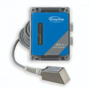 Doppler ultrasonic flow switch