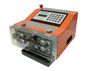electrical cable cutting and stripping machine
