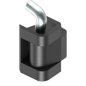zinc-coated steel hinge / concealed / weld-on / 180°