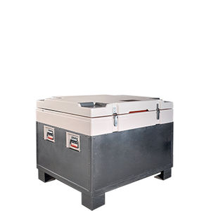 polyester crate / fiberglass / storage / isothermal