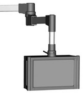 control box support arm system
