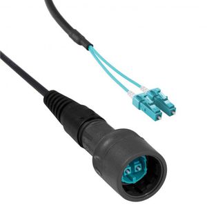 fiber optic duplex connector