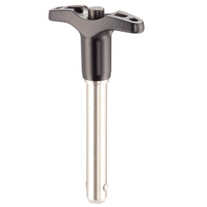 quick-release pin with button