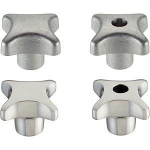 star knob / threaded / metal
