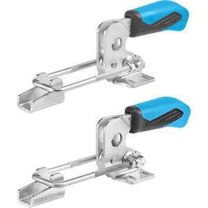 horizontal acting toggle clamp