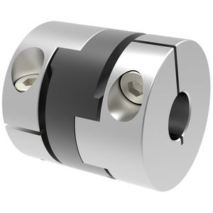 torsionally-rigid flexible shaft coupling