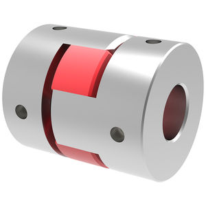 torsionally-rigid flexible shaft coupling
