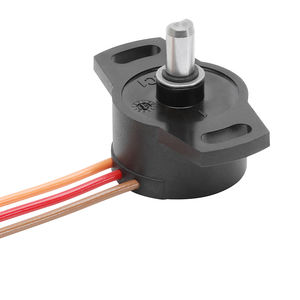 rotary position sensor / conductive plastic potentiometer / compact / rugged