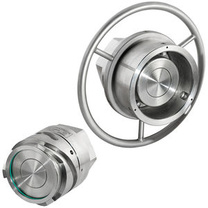 quick coupling / straight / hydraulic / for compressed air