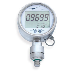 digital pressure gauge / electronic / process / stainless steel