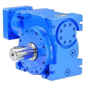 worm servo-gearbox / orthogonal / low-backlash
