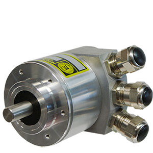 absolute rotary encoder / DeviceNet / solid-shaft / single-turn