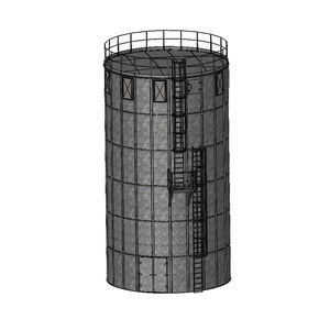 bulk material silo 1