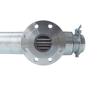 multi-tube heat exchanger / gas/liquid / stainless steel / high-temperature