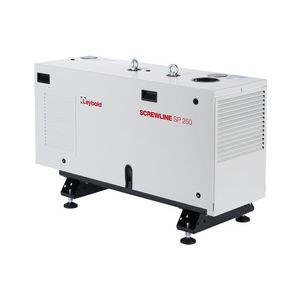 screw vacuum pump / dry / single-stage / compact