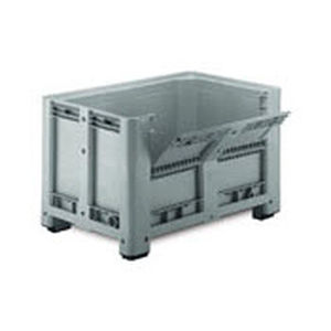 pallet box with folding sides